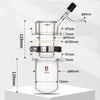 Vakuumsublimationsgerät mit Hochvakuumventil, Fassungsvermögen 250 bis 2.000 ml Laborxing