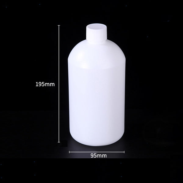 Narrow mouth bottles, Plastic PE, capacity 50 ml to 1.000 ml Laborxing