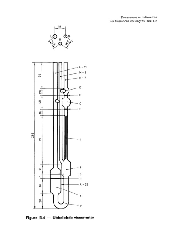 Viscometer acc. to Ubbelohde, ISO 3105 Laborxing