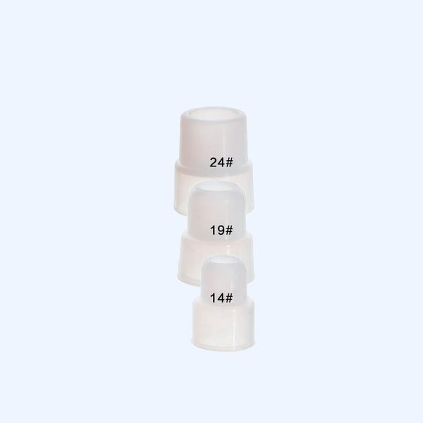 Silicon stopper with turn-up lip for standard joint, 100 pcs/pack Laborxing