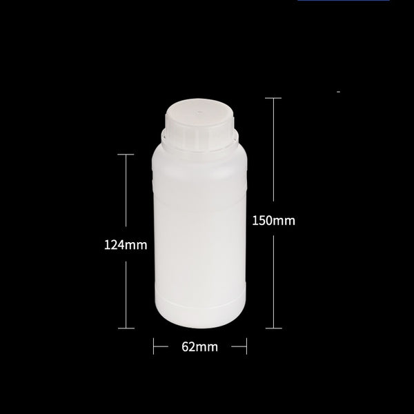 Enghalsflaschen, Kunststoff HDPE, halbtransparent, Fassungsvermögen 250 ml bis 1.000 ml Laborxing