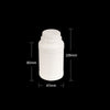 Narrow mouth bottles, Plastic HDPE, capacity 100 ml to 1.000 ml Laborxing