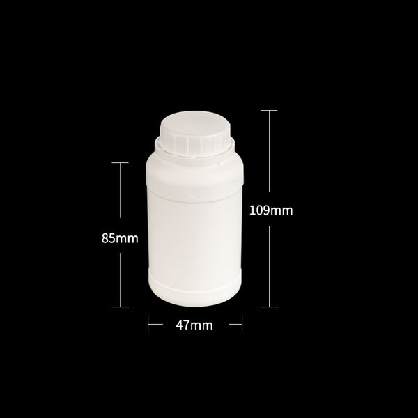 Narrow mouth bottles, Plastic HDPE, capacity 100 ml to 1.000 ml Laborxing