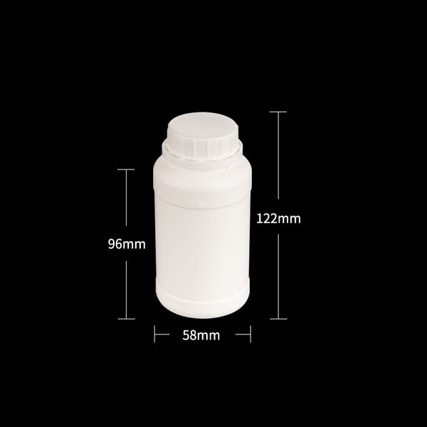 Narrow mouth bottles, Plastic HDPE, capacity 100 ml to 1.000 ml Laborxing