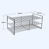 50 slots Test tube stand, stainless steel Laborxing