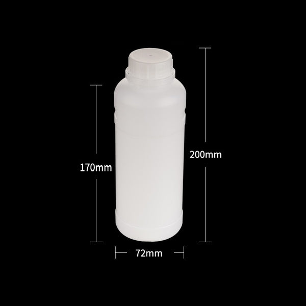 Enghalsflaschen, Kunststoff HDPE, halbtransparent, Fassungsvermögen 250 ml bis 1.000 ml Laborxing