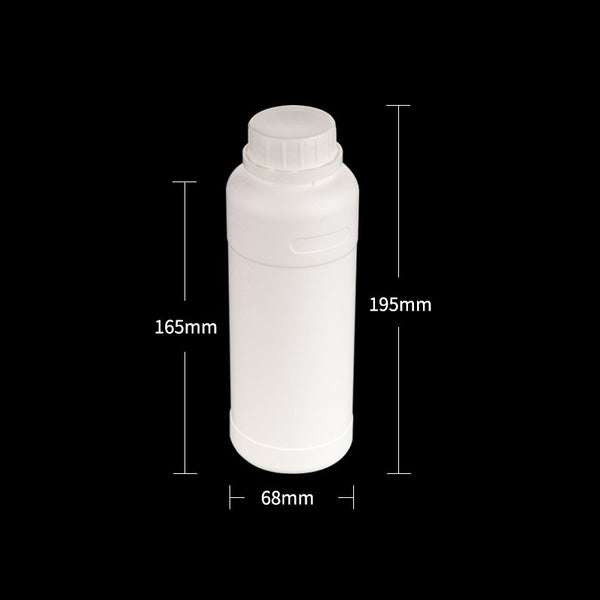 Narrow mouth bottles, Plastic HDPE, capacity 100 ml to 1.000 ml Laborxing