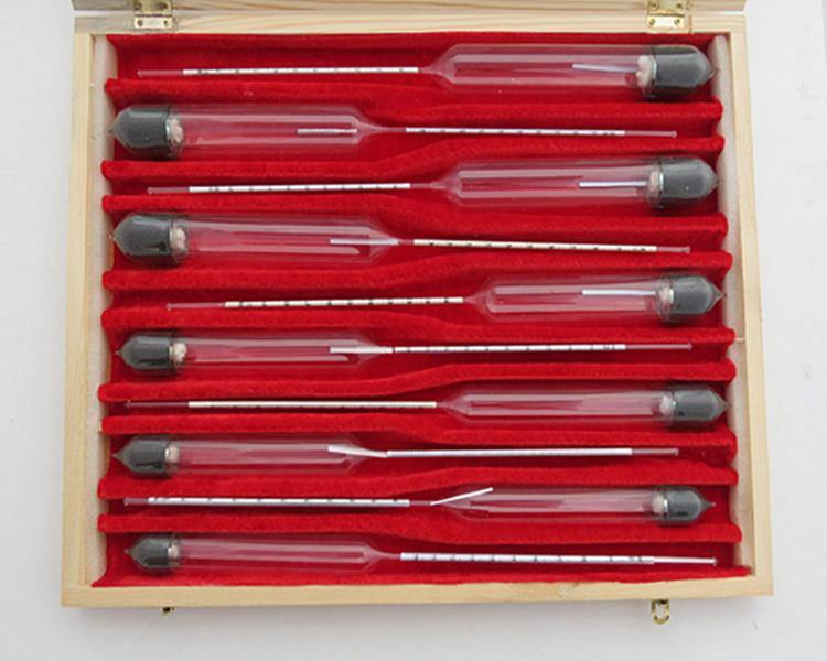 Alcoholometers, DIN 12803 , length 360 mm