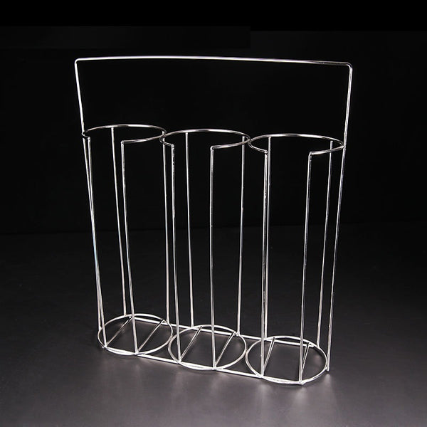 Soportes para placas de Petri de diámetro 60 mm a 90 mm, acero inoxidable Laborxing