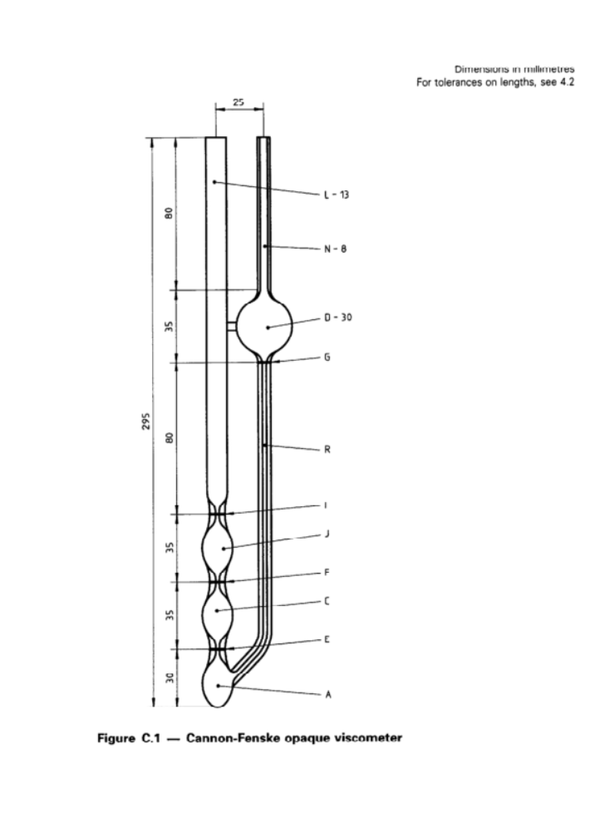 Viscosímetro de fluxo reverso opaco Cannon-Fenske, ISO 3105 Laborxing