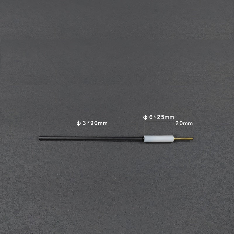 Graphite rod working electrodes with PTFE rod