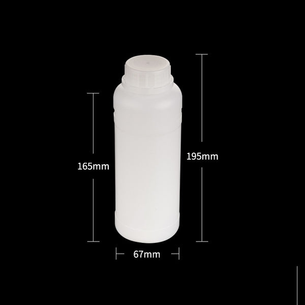 Enghalsflaschen, Kunststoff HDPE, halbtransparent, Fassungsvermögen 250 ml bis 1.000 ml Laborxing