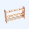 Colorimetric tube wooden stand, slots 6 to 12, for volume 25 to 100 ml Laborxing