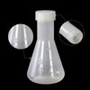 Fiole Erlenmeyer avec bouchon à vis, Plastique PP, capacité 125 ml à 500 ml Laborxing