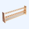 Soporte de madera para tubos colorimétricos, ranuras 6 a 12, para volumen de 25 a 100 ml Laborxing