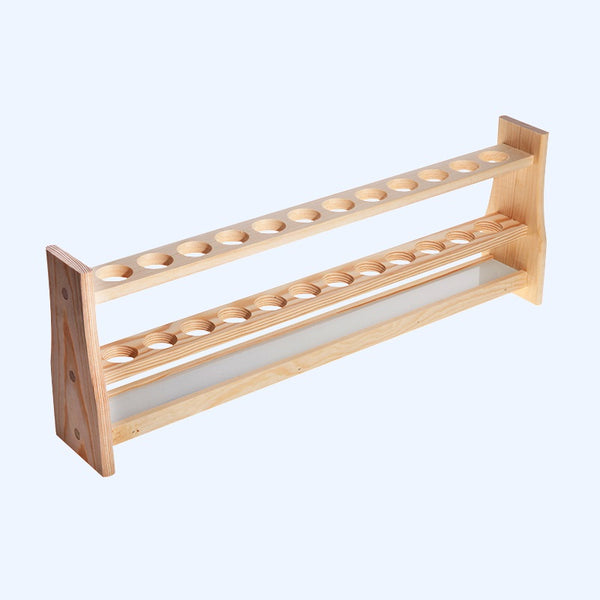 Farbmessröhrchen Holzständer, Steckplatz 6 bis 12, für Volumen 25 bis 100 ml Laborxing