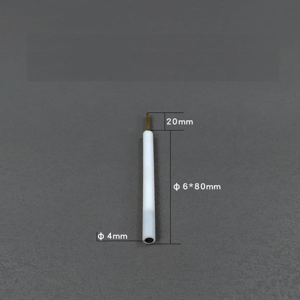 Électrodes de travail à disque en graphite avec tige en PTFE Laborxing