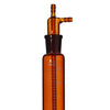 Golpeador Greenburg Smith, vidrio marrón, capacidad de 10 a 250 ml Laborxing