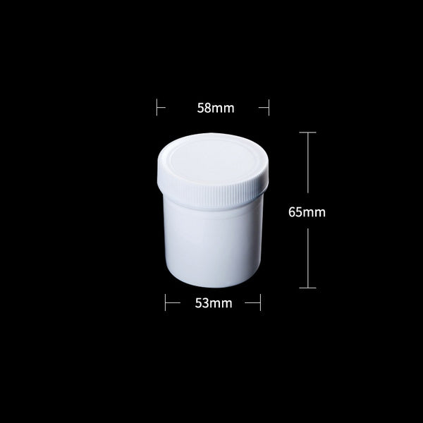 Wide-neck jar , Plastic HDPE, capacity 100 ml to 1.000 ml Laborxing