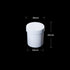 Wide-neck jar , Plastic HDPE, capacity 100 ml to 1.000 ml Laborxing