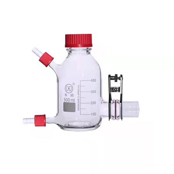 Reator de membrana de célula H de câmara única para célula de combustível microbiana (MFC), capacidade de 100 a 1000 ml Laborxing