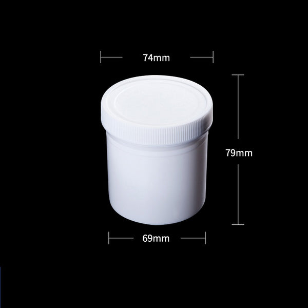 Wide-neck jar , Plastic HDPE, capacity 100 ml to 1.000 ml Laborxing