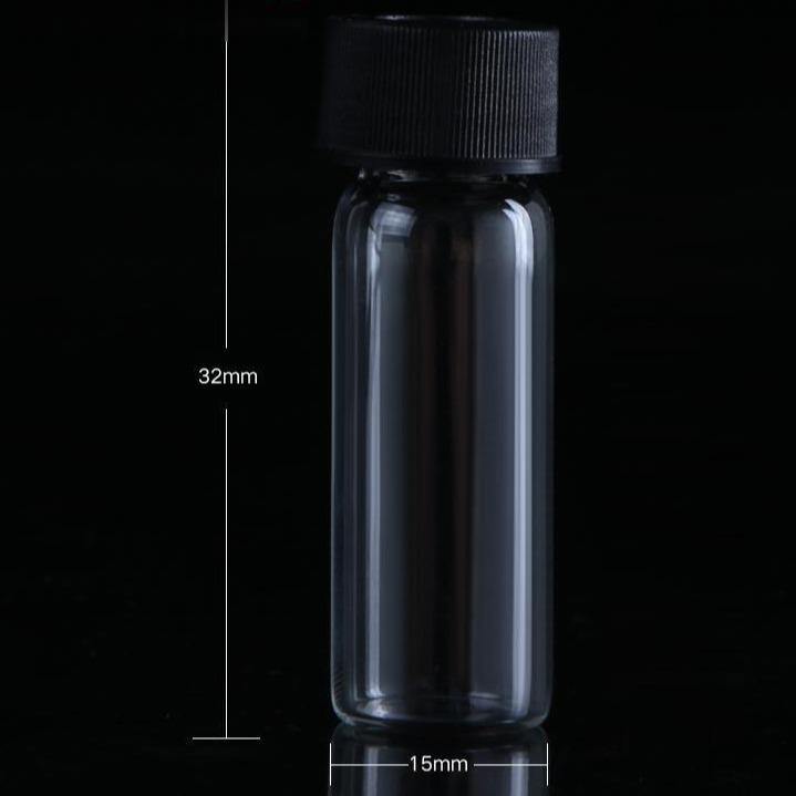 100 pcs/pack, Sample vials with thread and screw cap, 2 ml to 4 ml
