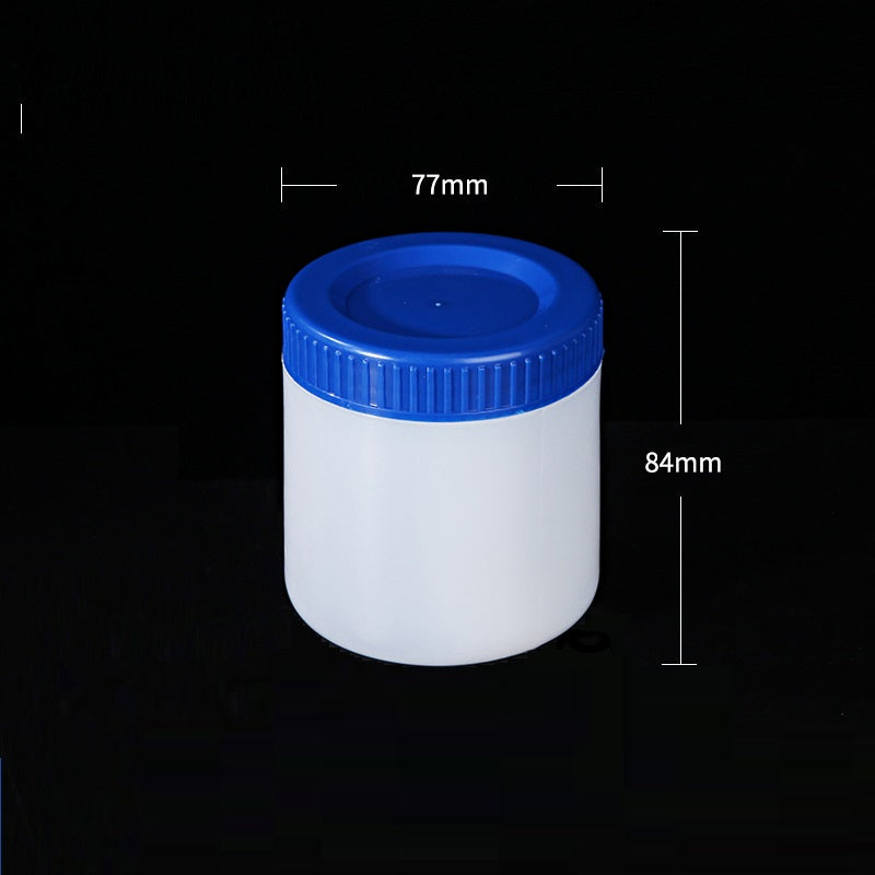 Wide-neck jar, plastic HDPE, capacity 250 ml to 1.000 ml