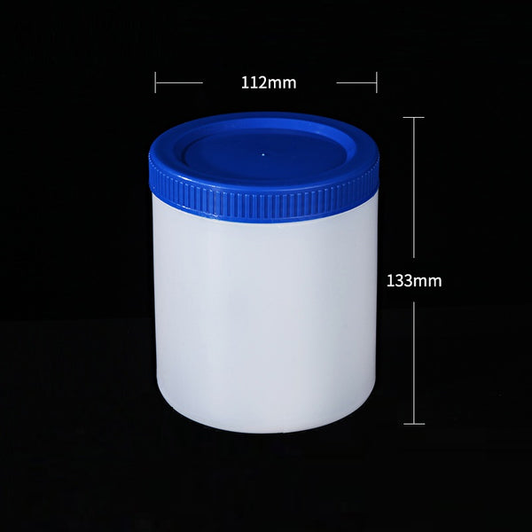 Wide-neck jar, plastic HDPE, capacity 250 ml to 1.000 ml Laborxing