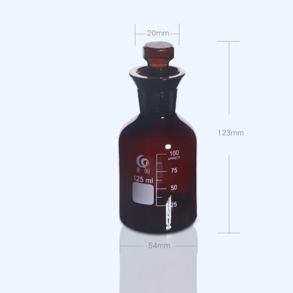 Frasco Bod, vidrio marrón, de 125 ml a 1.000 ml Laborxing