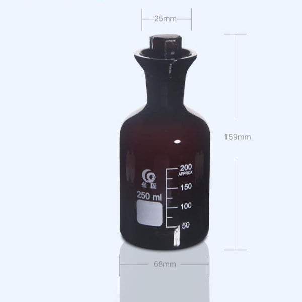 Frasco Bod, vidrio marrón, de 125 ml a 1.000 ml Laborxing