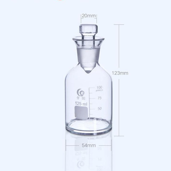 Frasco DBO, vidrio transparente, de 125 ml a 1.000 ml Laborxing