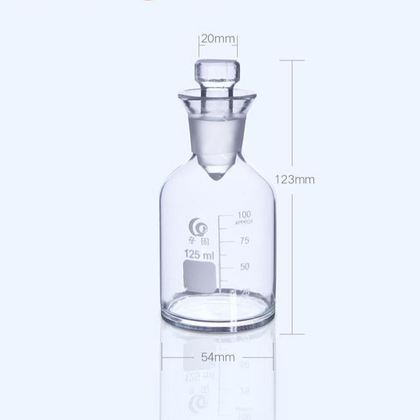 Frasco Bod, vidro transparente, 125 ml a 1.000 ml Laborxing