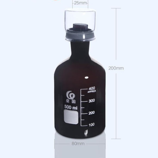 Frasco Bod con tapa, vidrio marrón, 125 ml a 1.000 ml Laborxing
