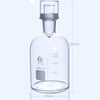 Frasco Bod com tampa, vidro transparente, 125 ml a 1.000 ml Laborxing