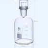 Bod Bottle con coperchio, vetro trasparente, da 125 ml a 1.000 ml Laborxing