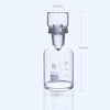 Bod Bottle con coperchio, vetro trasparente, da 125 ml a 1.000 ml Laborxing