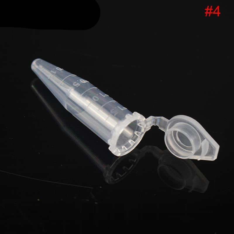 30 Provette Per Centrifuga In Plastica - Set Da 1,5 Ml E 0,5 Ml Con Coperchio, Per Laboratorio, Scuola O Hobby - Foto 7