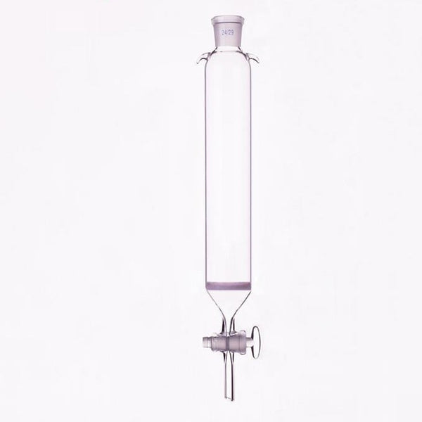 Columna de cromatografía con junta, llave de vidrio y frita, diámetro 50 mm Laborxing