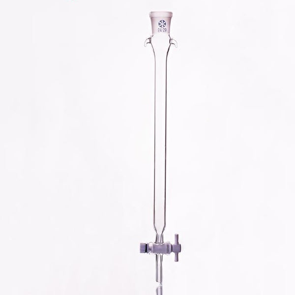 Columna de cromatografía con llave y junta de PTFE, sin frita Laborxing