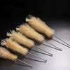 Cleaning brush for erlenmeyer flasks, galvanised twisted-in wire Laborxing