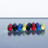 Spinbar magnético de colores con anillo central, tamaño 8 x 25 mm Laborxing