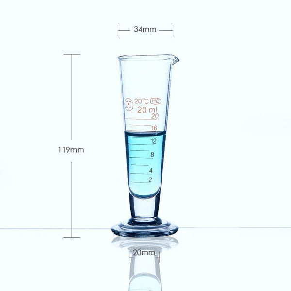 Conical measuring beaker,graduated, 5 ml to 2.000 ml Laborxing