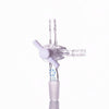 Anschlussadapter mit T-Schlauchverbinder und PTFE-Hahn Laborxing