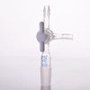 Anschlussadapter mit T-Schlauchverbinder und PTFE-Hahn Laborxing