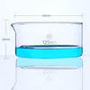 Crystallization dish with spout, clear glass, diameter 60 mm to 200 mm Laborxing