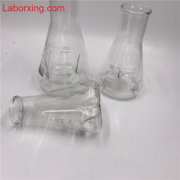 Erlenmeyer de cultura com 3 defletores, capacidade 50 a 5.000 ml Laborxing