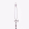 Embudo cuentagotas cilíndrico con llave de paso y tapón, graduado, de 50 a 1.000 ml Laborxing
