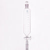 Embudo cuentagotas cilíndrico con llave de paso y tapón, graduado, de 50 a 1.000 ml Laborxing