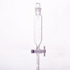 Embudo de decantación cilíndrico con llave de PTFE, graduado, capacidad de 50 ml a 1.000 ml Laborxing